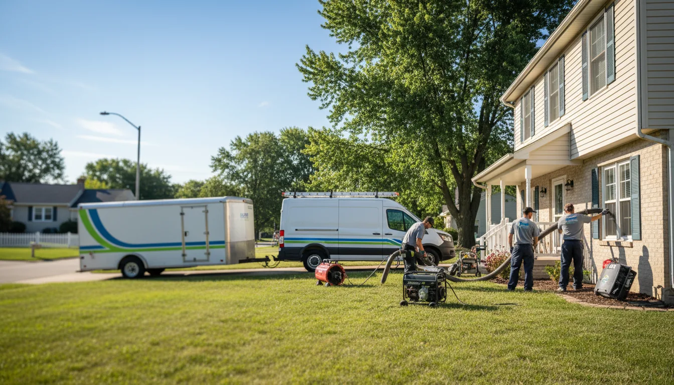 Flooded Basement Restoration And Cleanup With Repair in Princeton, MN near me